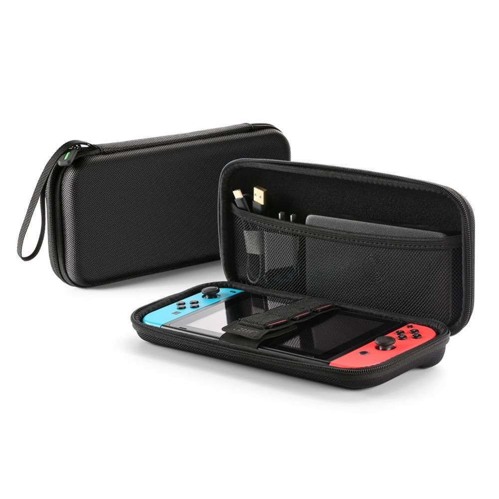 Kompakti Säilytyskotelo Nintendo Switch musta
