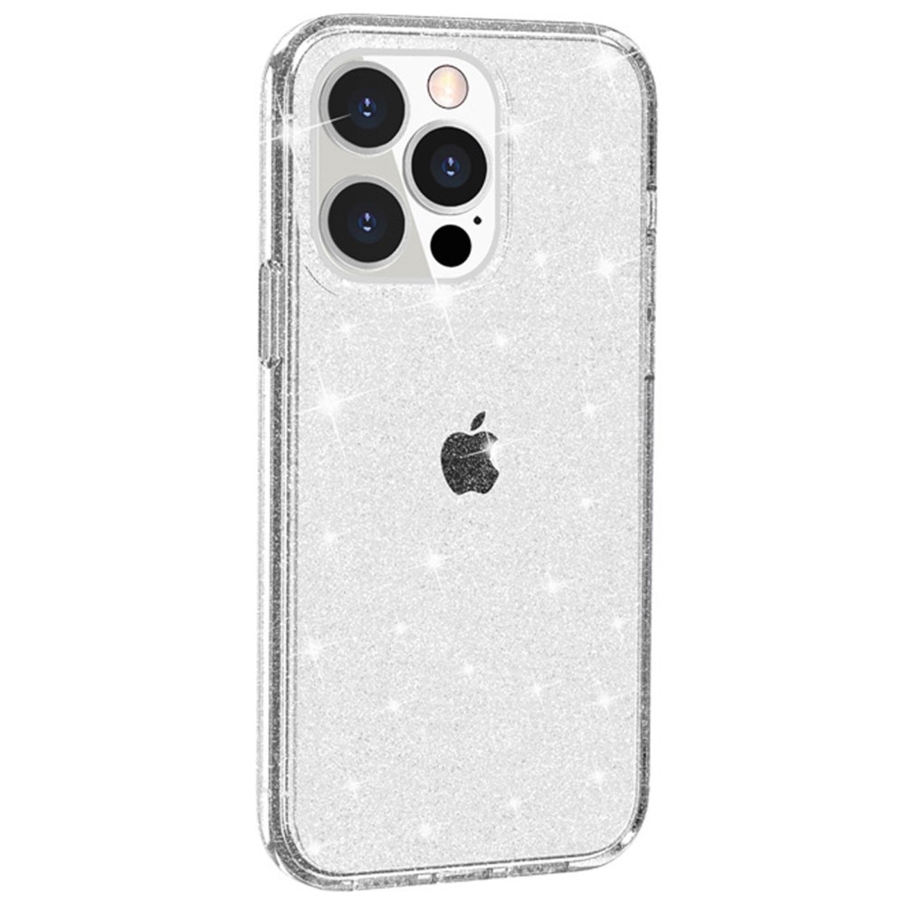 Liquid Glitter Case iPhone 15 Pro Max kirkas