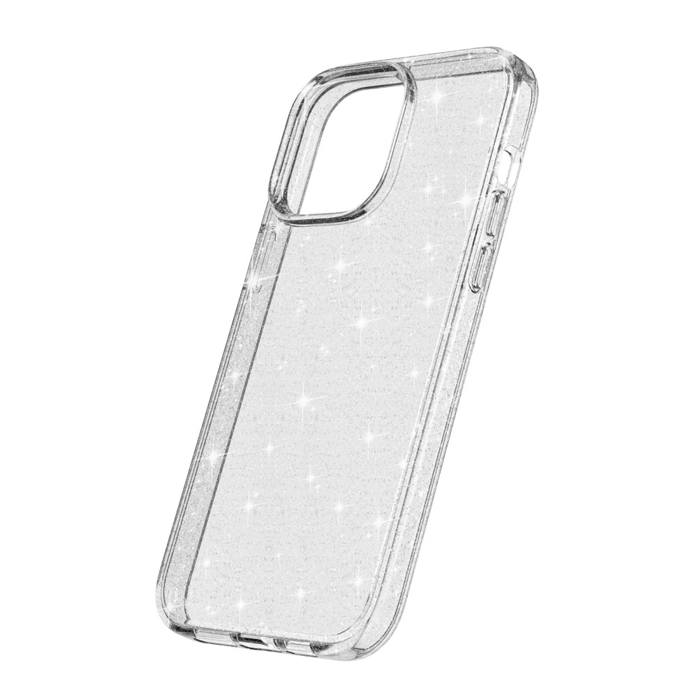 Liquid Glitter Case iPhone 15 Pro Max kirkas