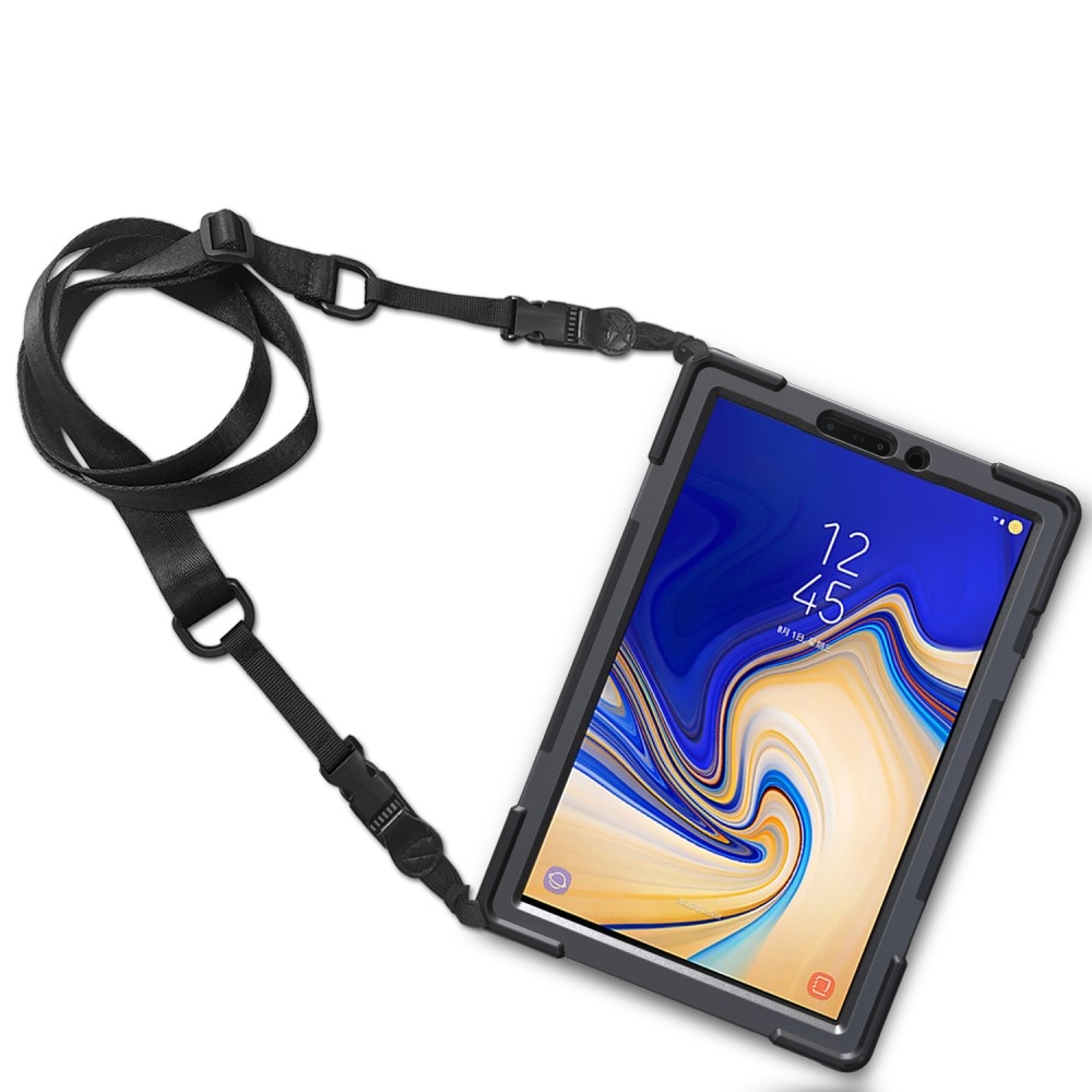 Iskunkestävä Hybridikuori Samsung Galaxy Tab S4 10.5 musta