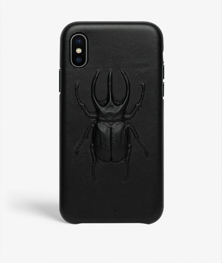 Kuori iPhone Xs Max Beetle Calf Black