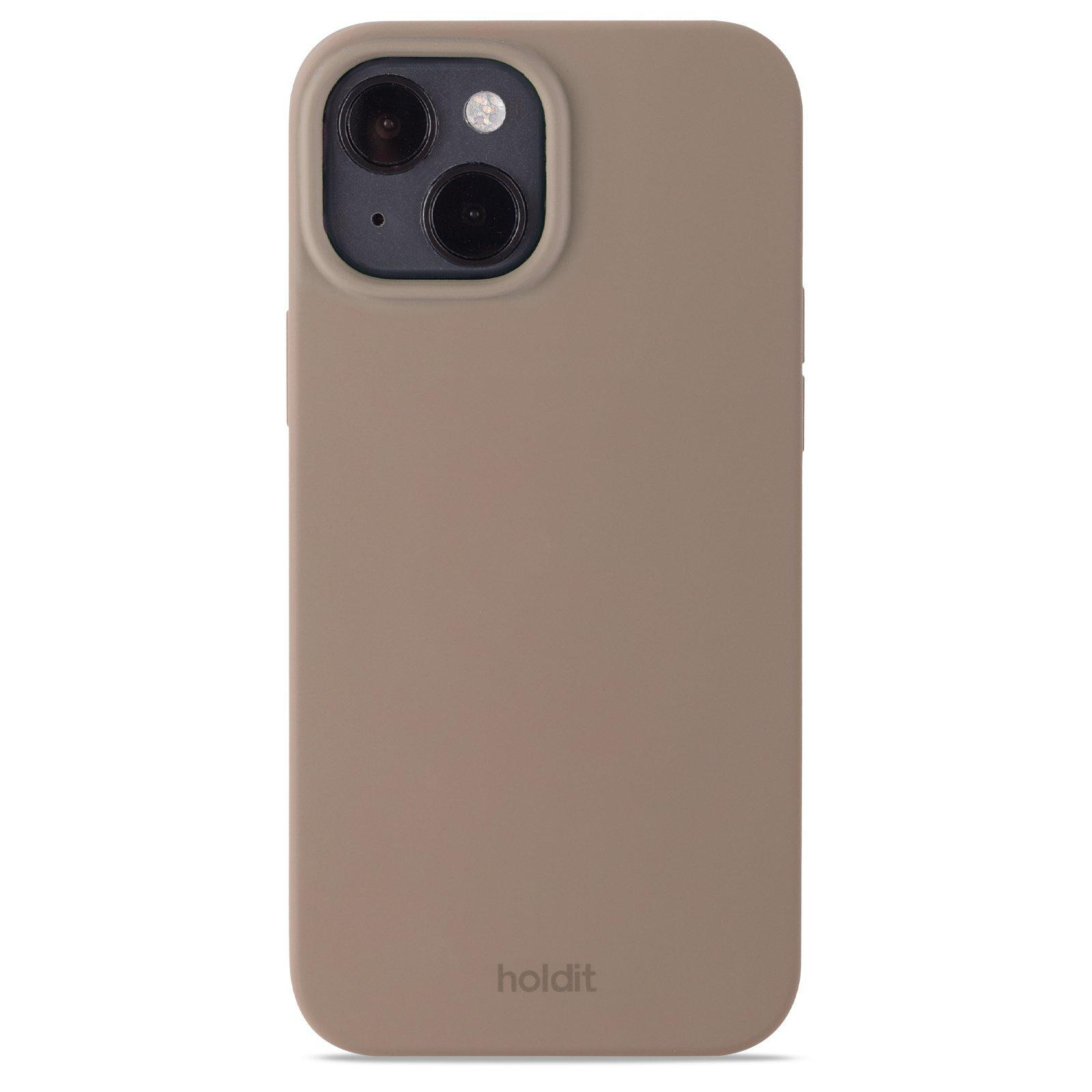 Silikonikuori iPhone 15 Mocha Brown