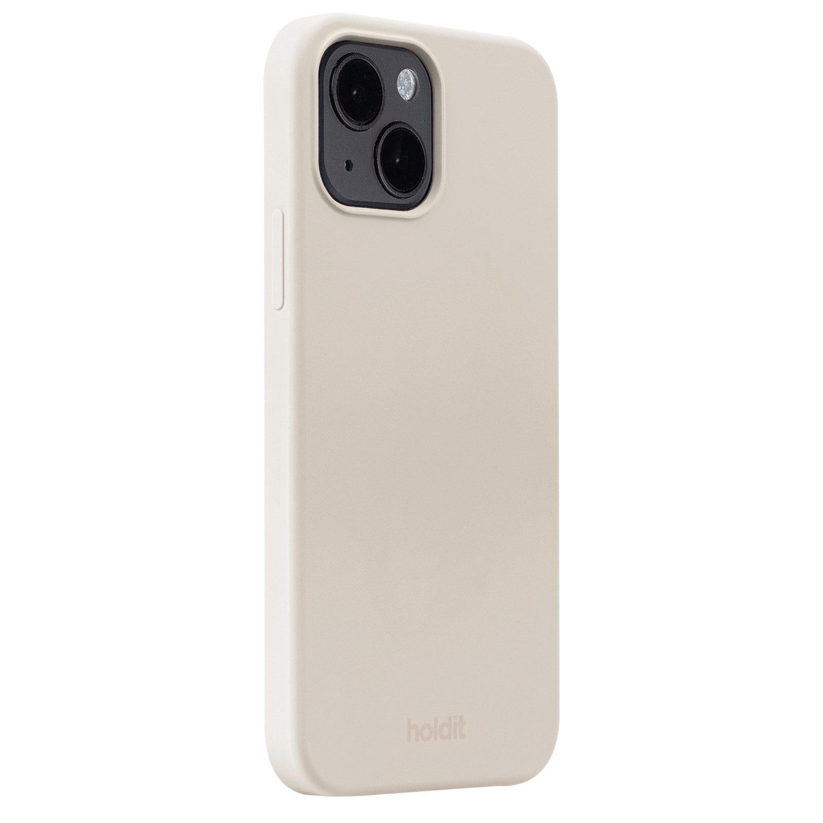 Silikonikuori iPhone 15 Light Beige