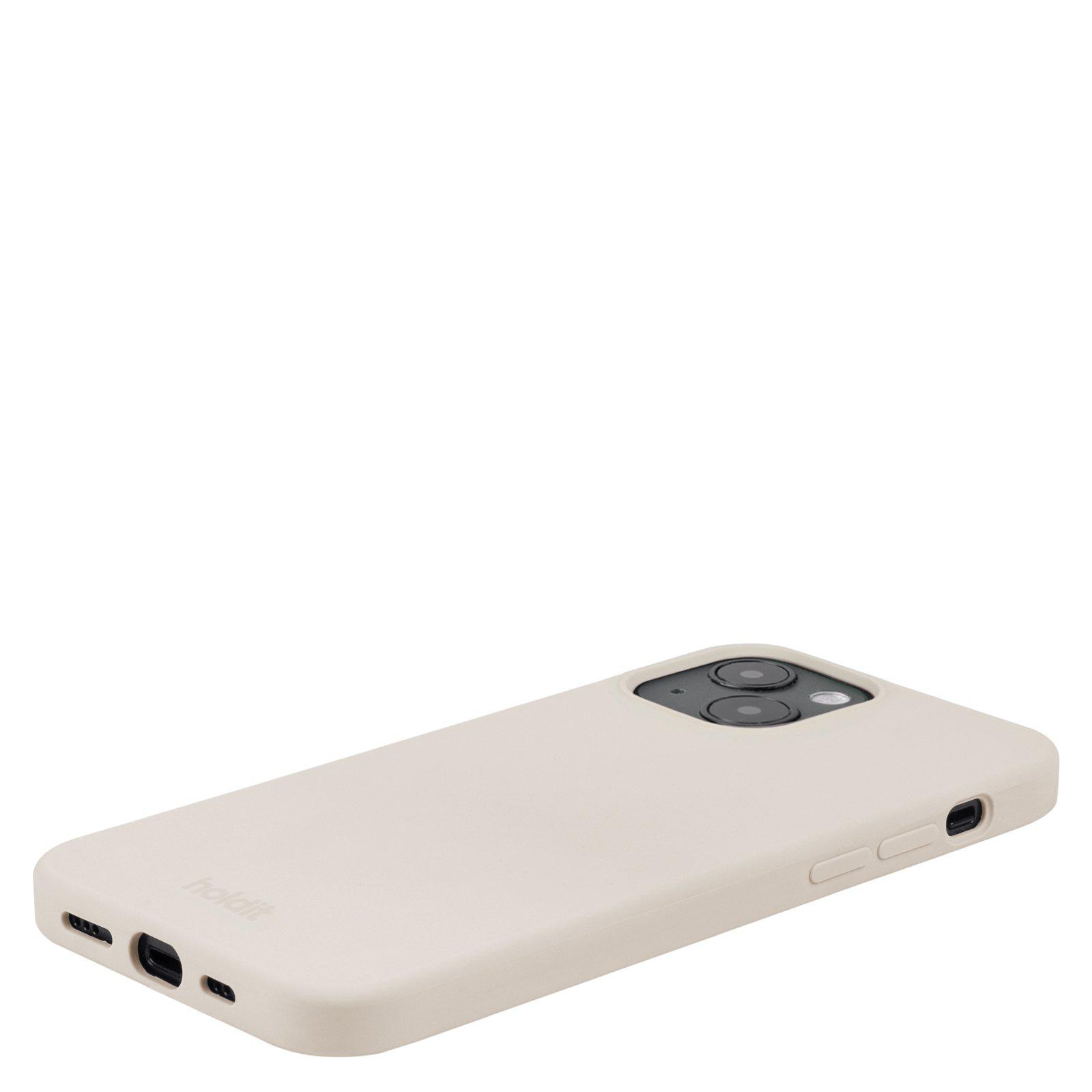 Silikonikuori iPhone 15 Light Beige