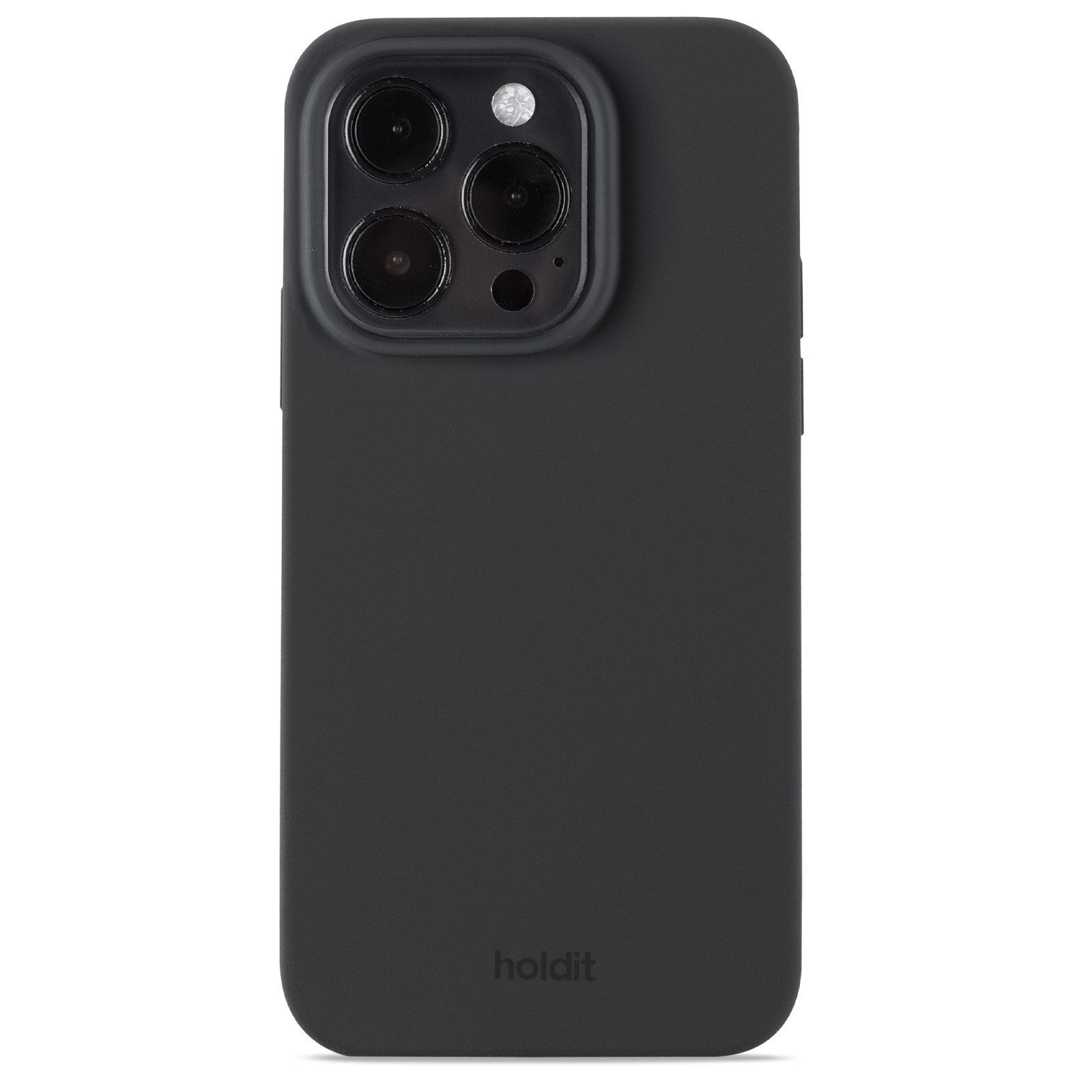 Silikonikuori iPhone 16 Pro Max Black