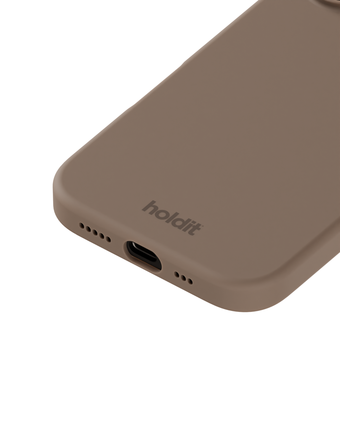 Silikonikuori iPhone 16 Mocha Brown