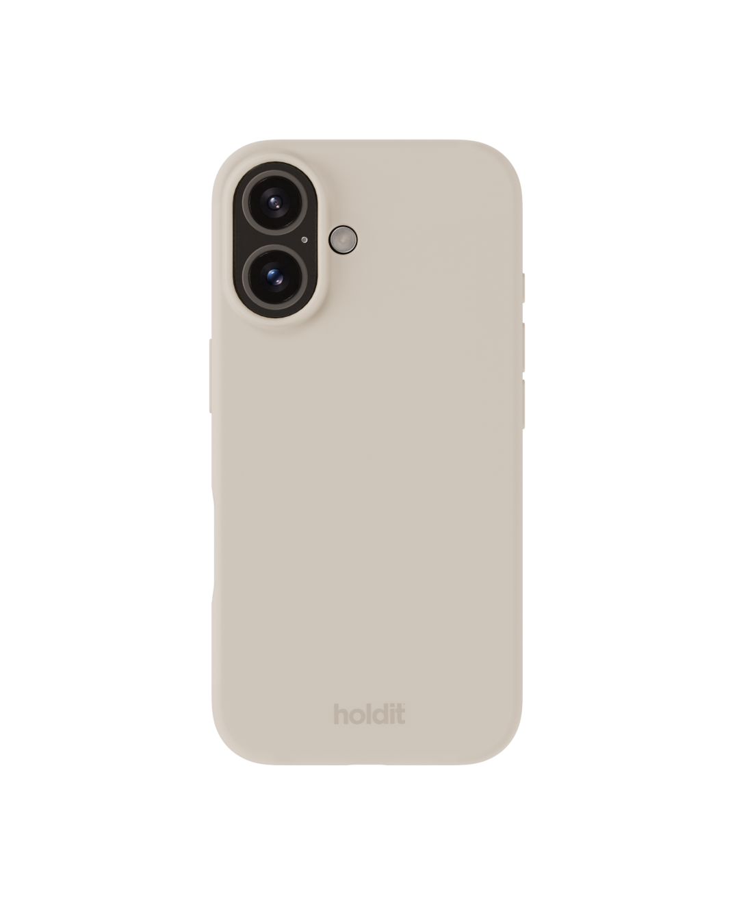 Silikonikuori iPhone 16 Light Beige