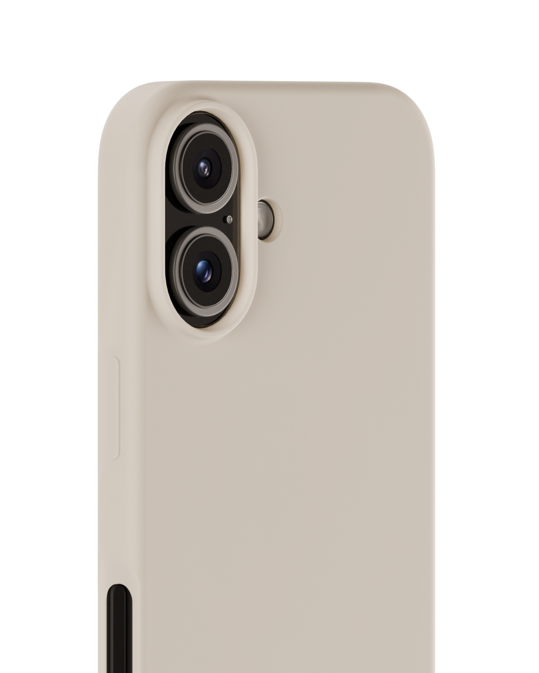 Silikonikuori iPhone 16 Light Beige