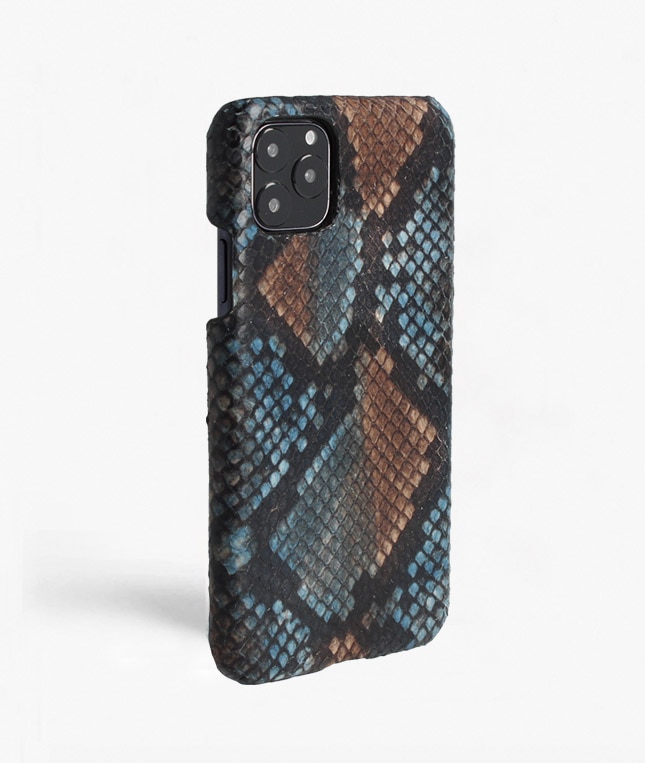 Kuori iPhone 11 Pro Max Python Multicolor Sunset Blue