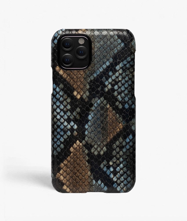 Kuori iPhone 11 Pro Python Multicolor Sunset Blue