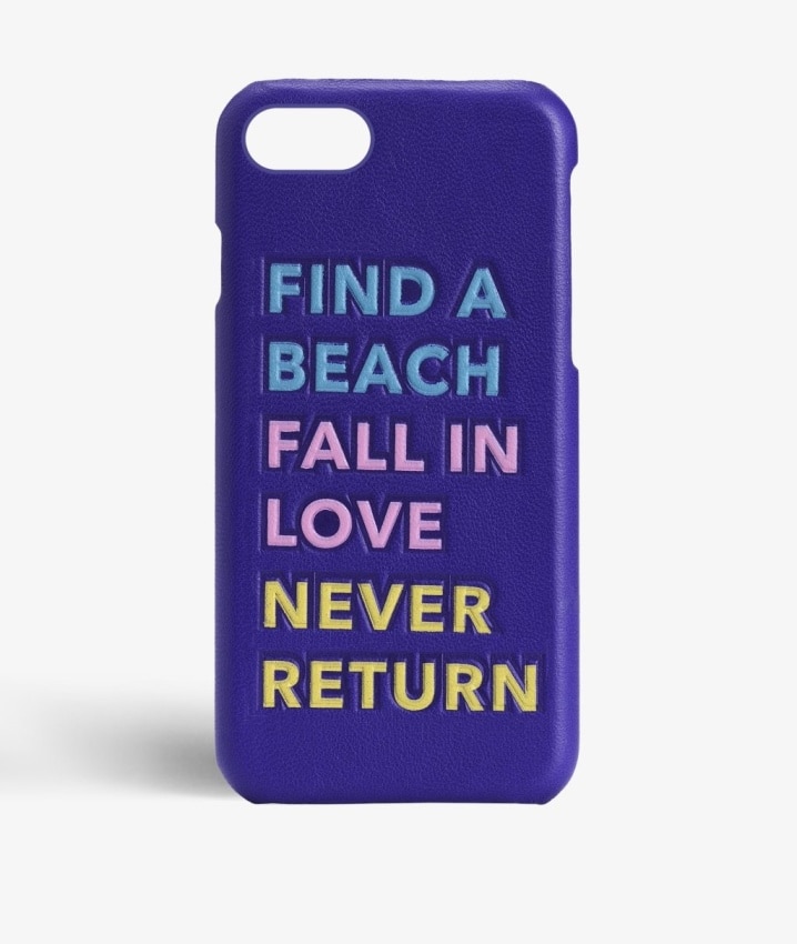 Kuori iPhone SE 2022 Find a Beach Purple