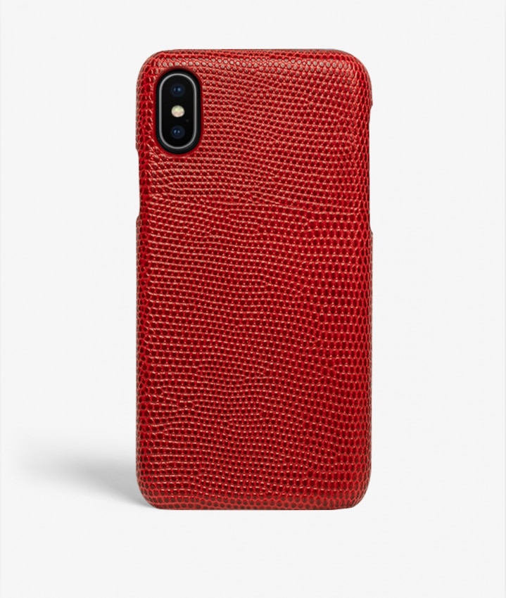 Kuori iPhone Xs Max Lizard Punainen