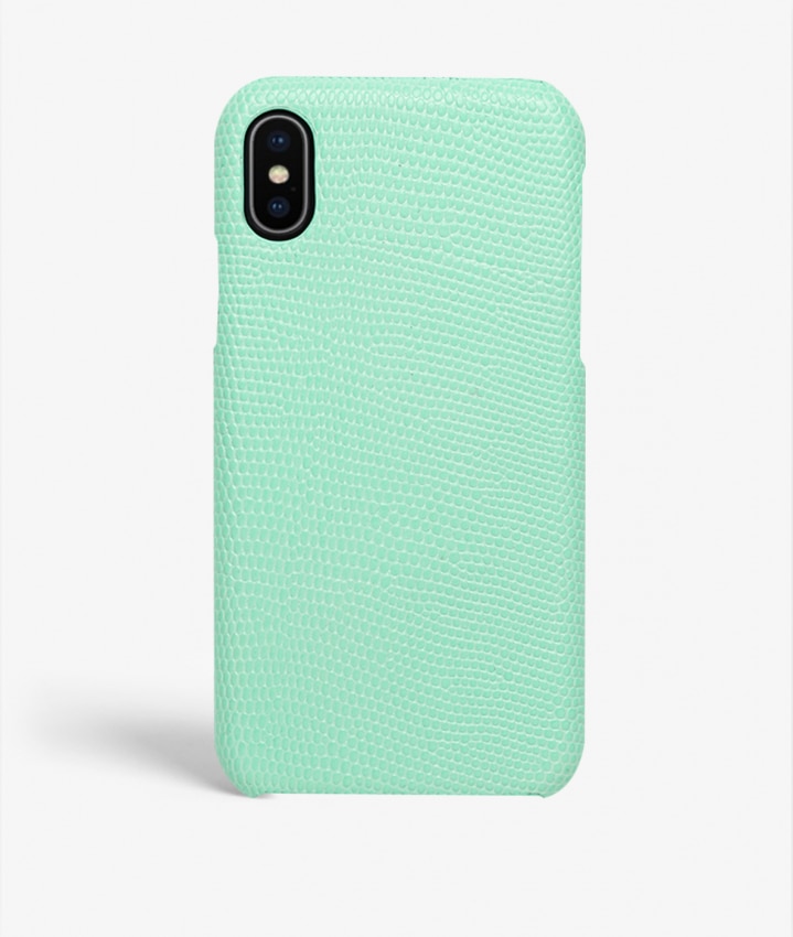 Kuori iPhone X/XS Lizard Menta