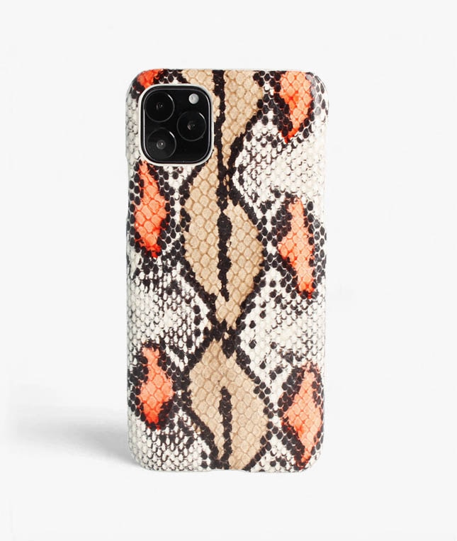 Kuori iPhone 11 Pro Snake Plum/Peach