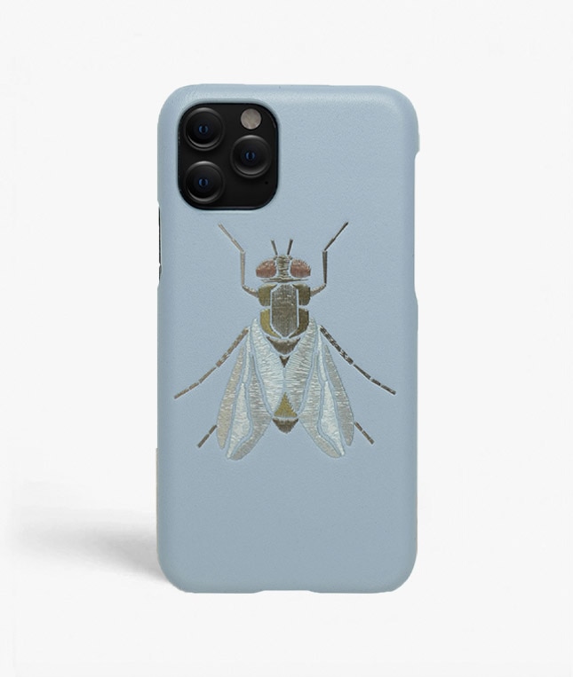 Kuori iPhone 11 Pro Max Fly Calf Celeste