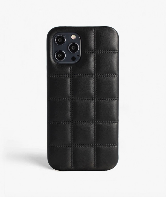 Kuori iPhone 12 Pro Max Padded Black