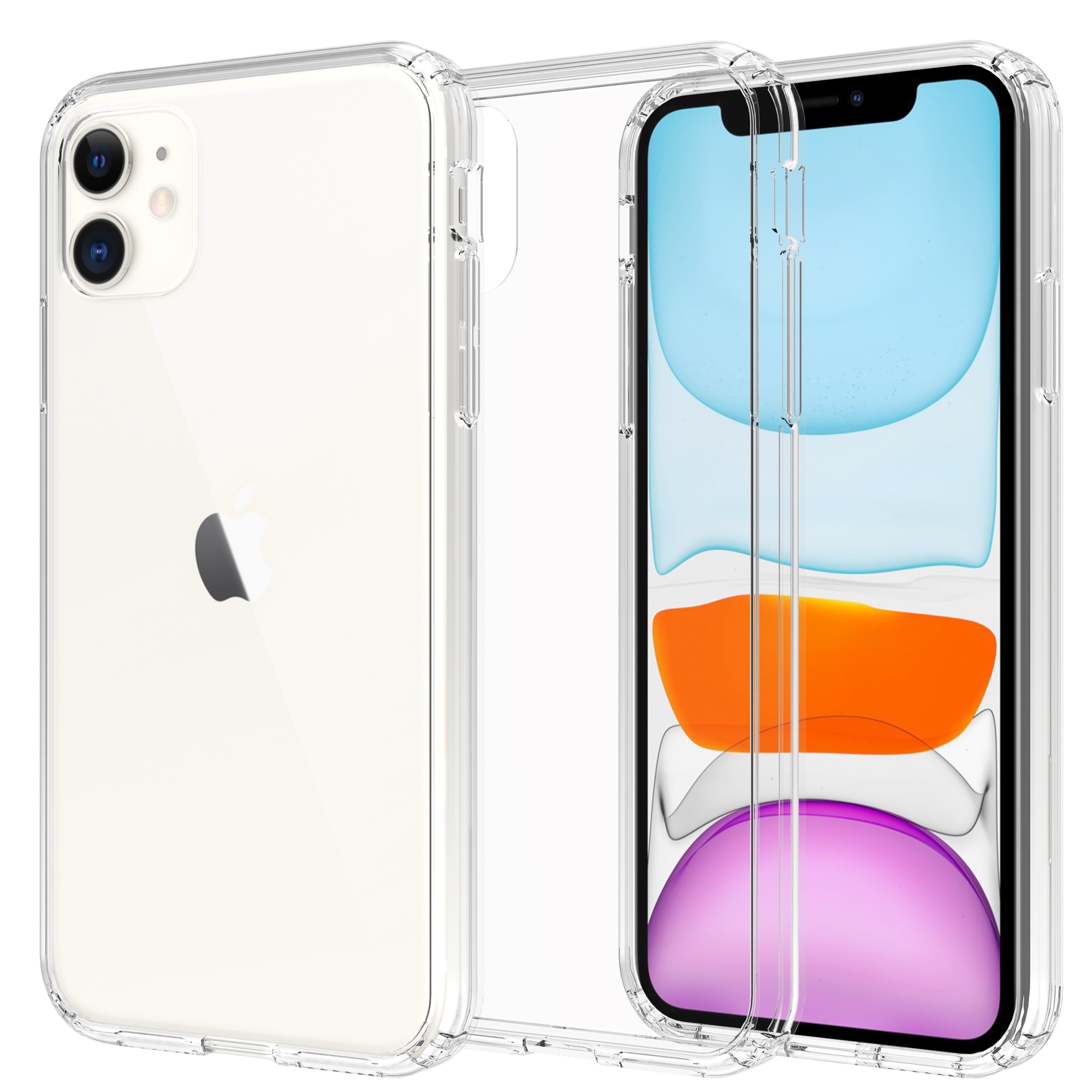 Hybridikuori iPhone 11 läpinäkyvä