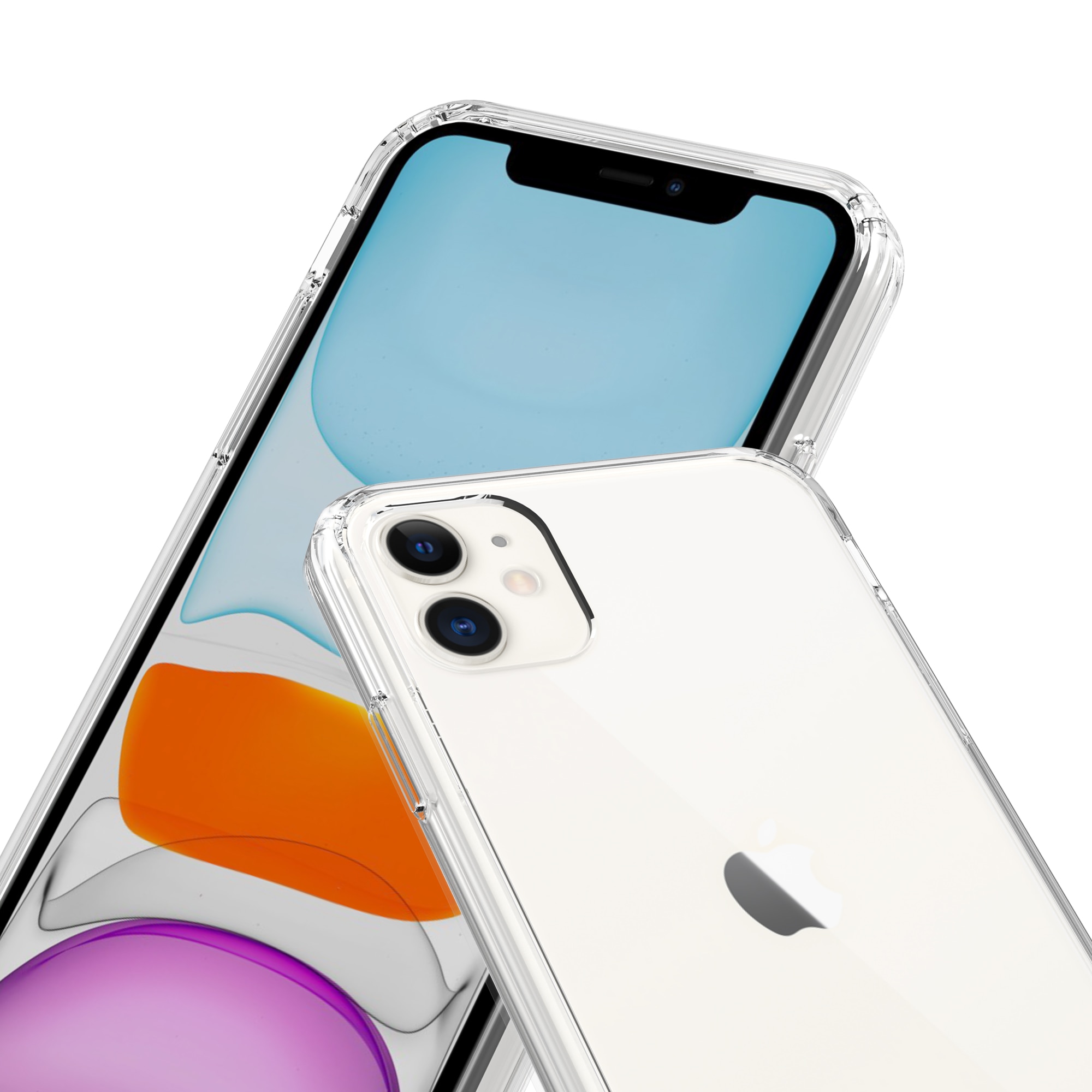 Hybridikuori iPhone 11 läpinäkyvä