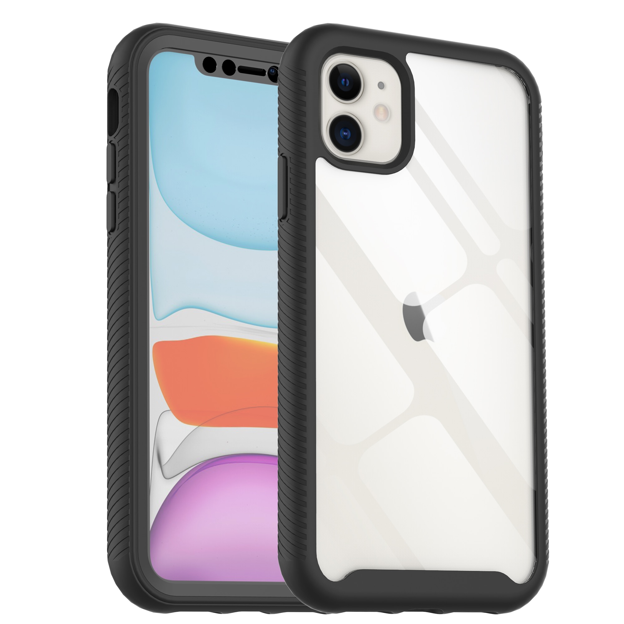 Full Protection Case iPhone 11 Musta