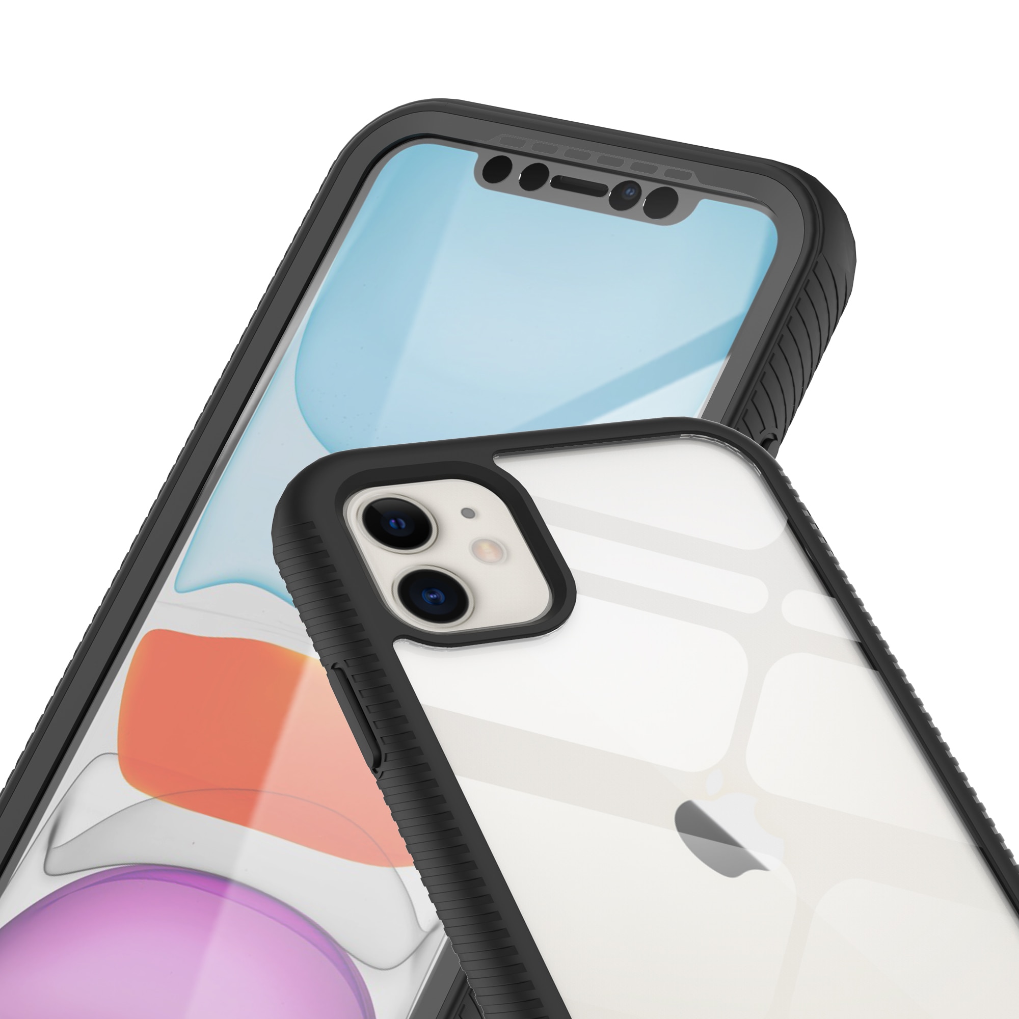 Full Protection Case iPhone 11 Musta