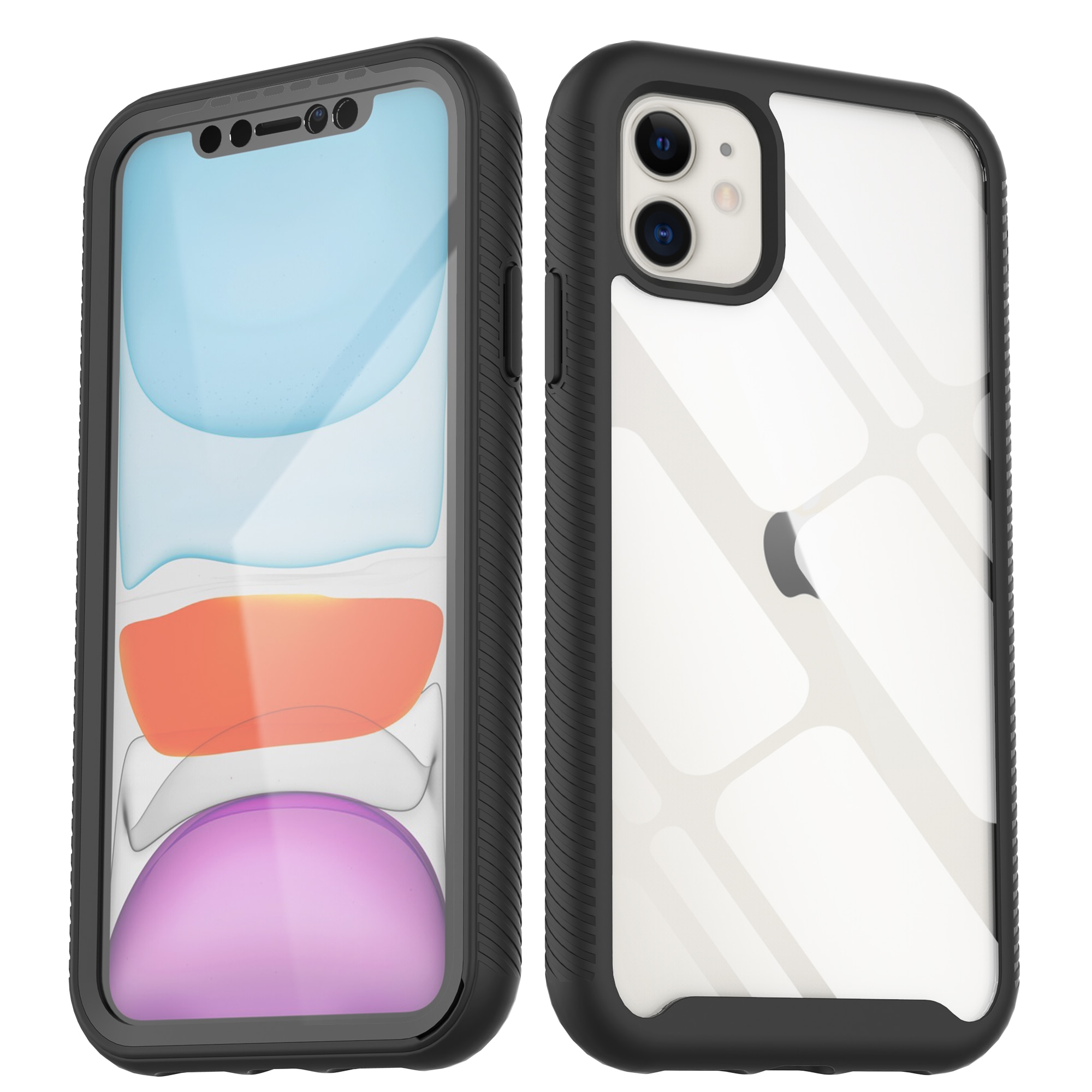 Full Protection Case iPhone 11 Musta