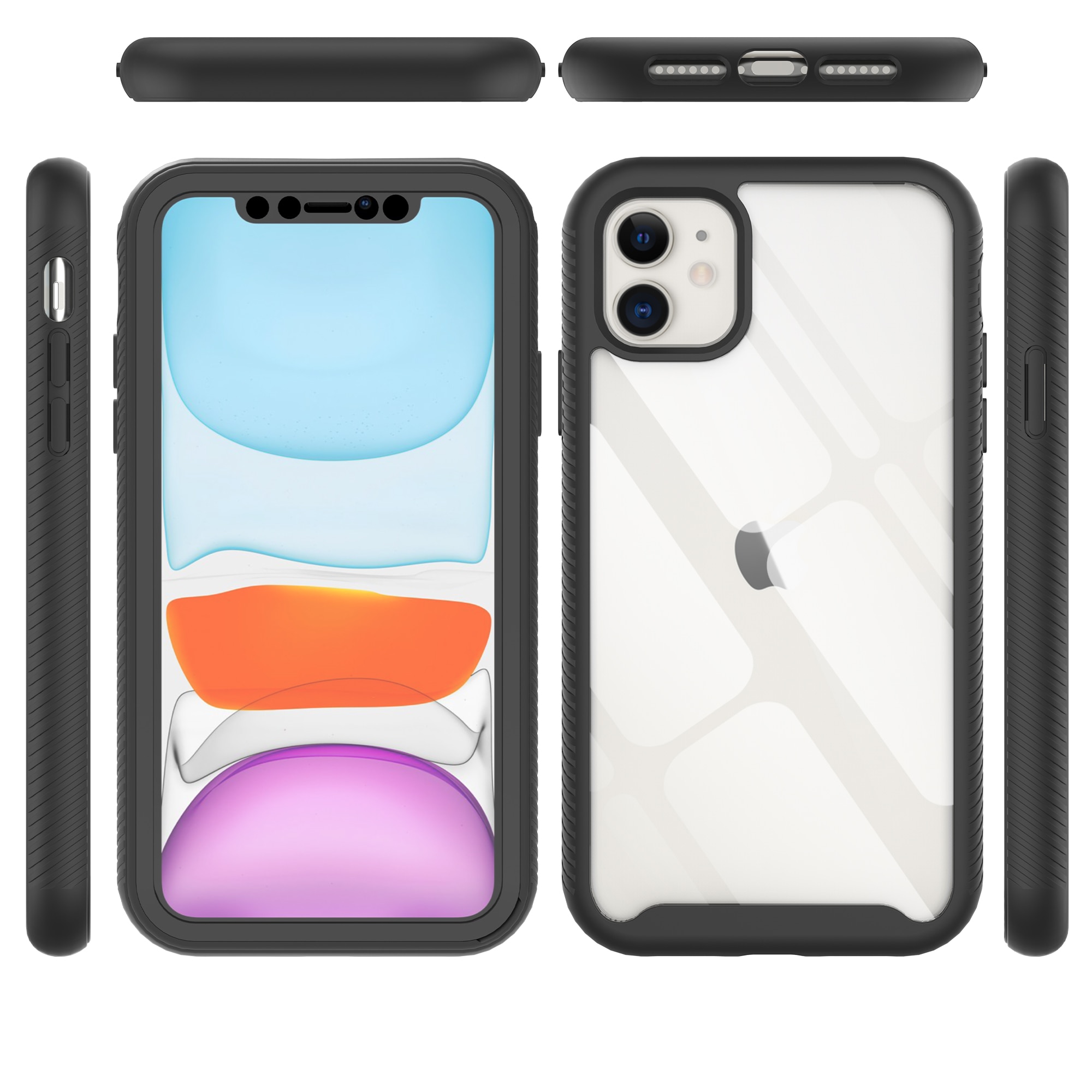 iPhone 11 Full Protection Case Black