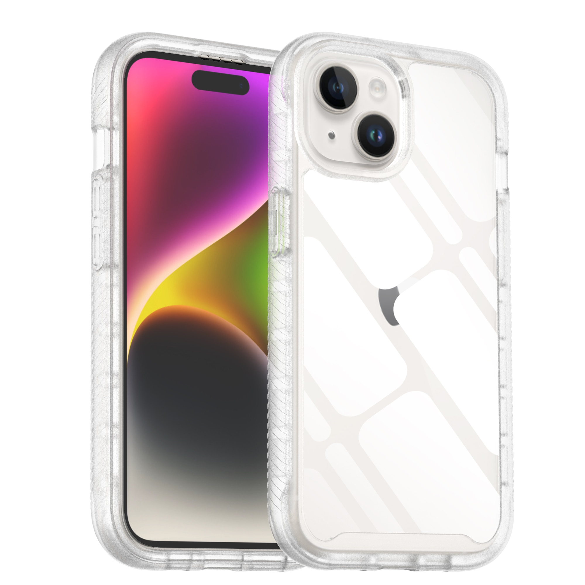 Full Protection Case iPhone 15 Plus kirkas