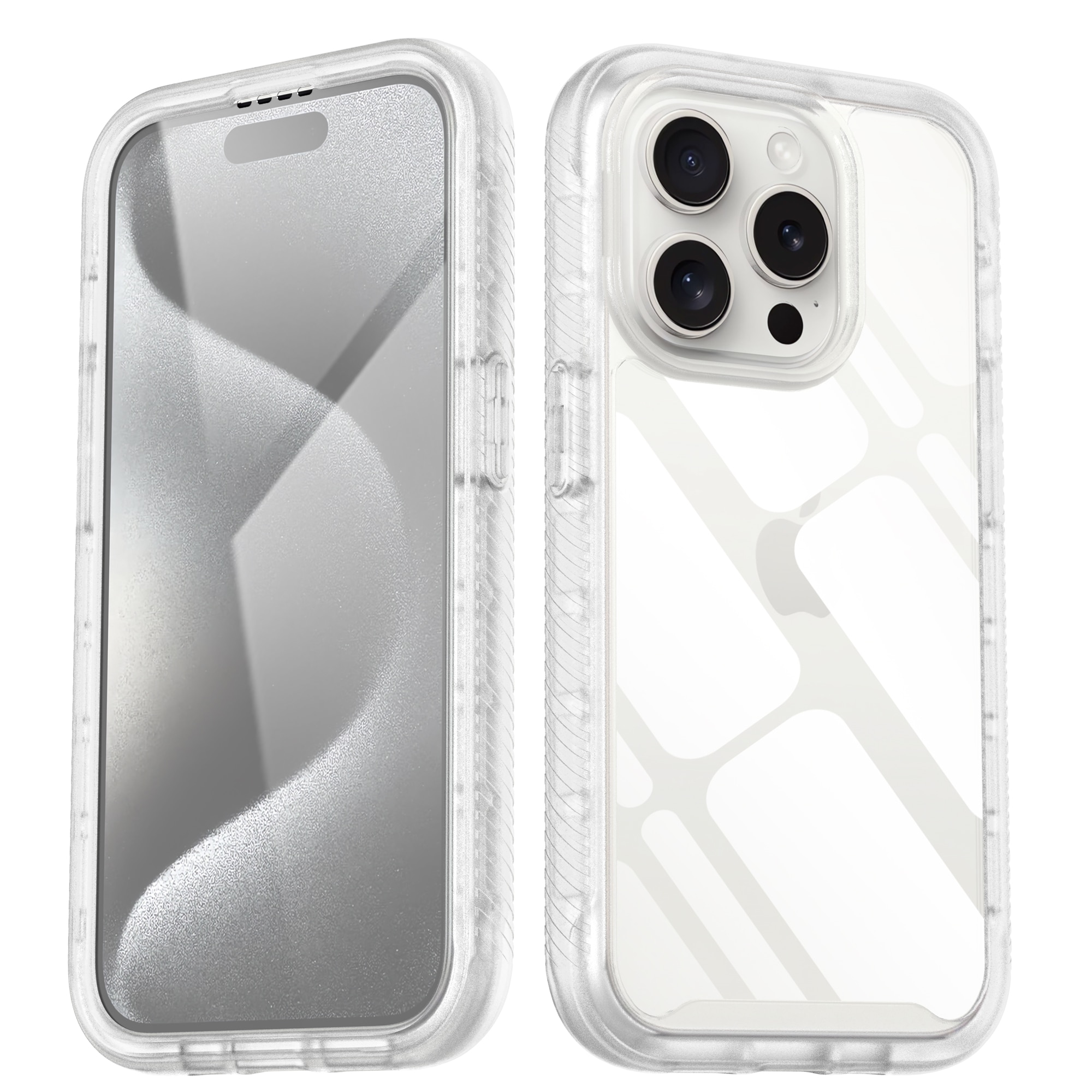 Full Protection Case iPhone 15 Pro Max Kirkas