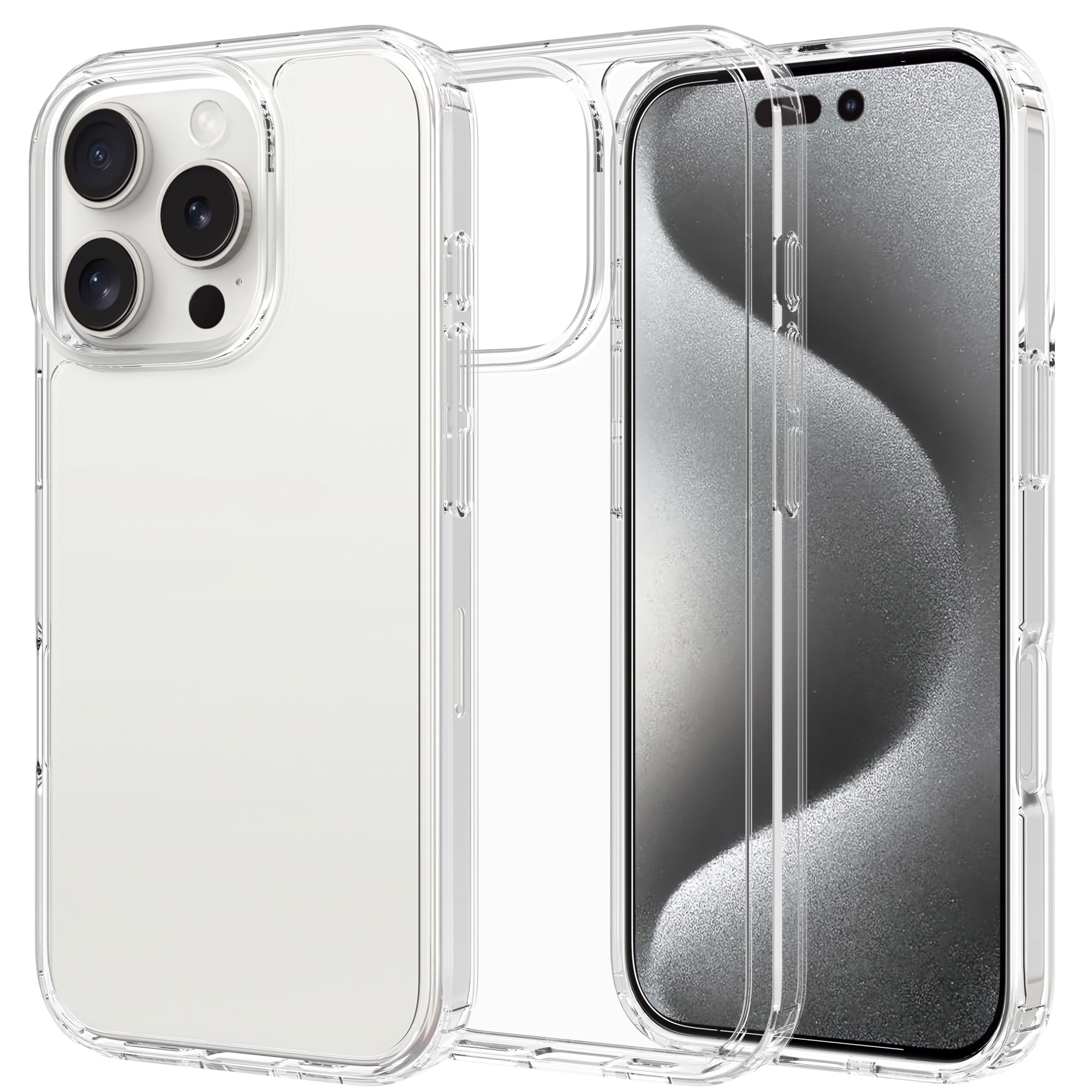 iPhone 16 Pro Max Setti Kuori ja Näytönsuoja