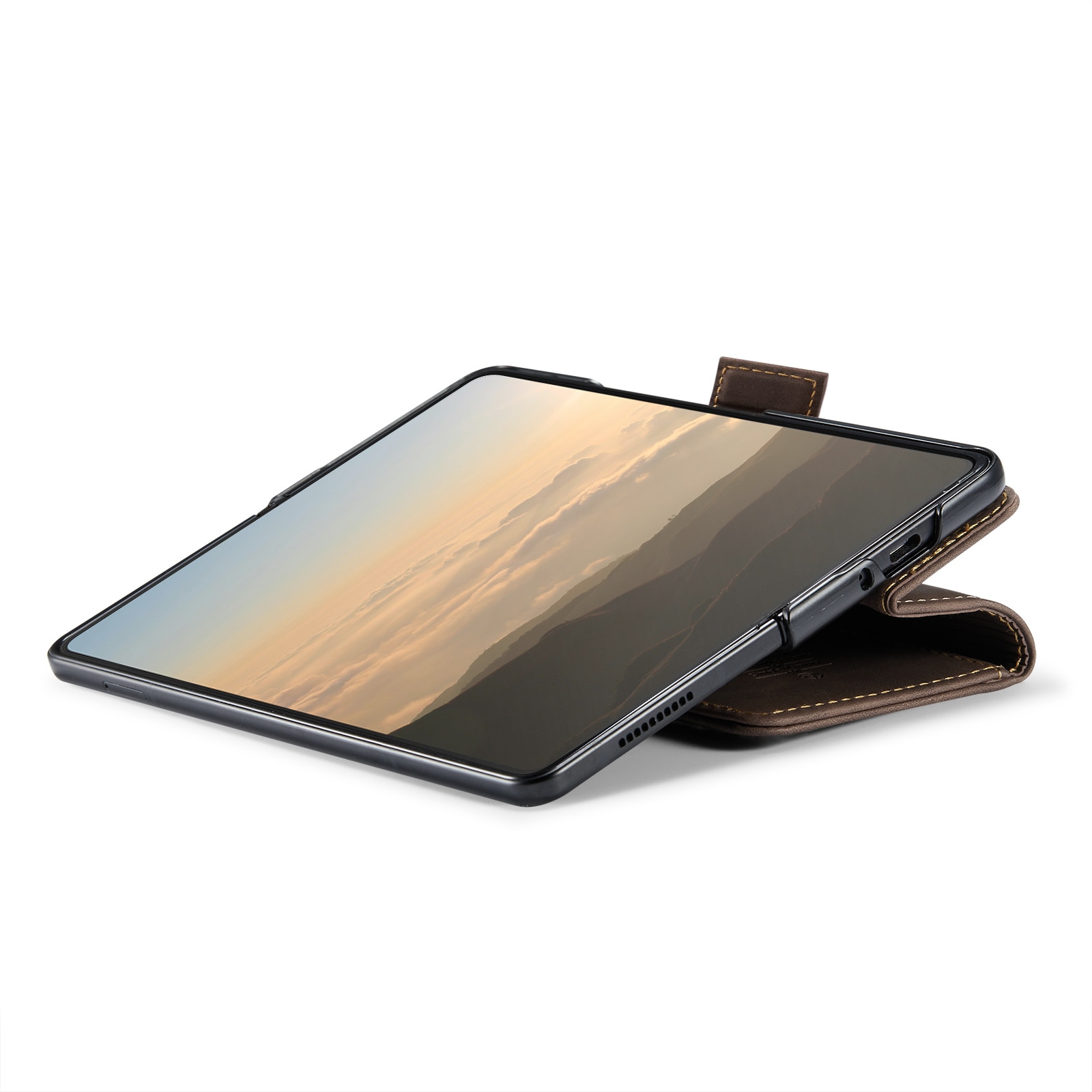 Slim Lompakkokotelo Samsung Galaxy Z Fold 6 ruskea