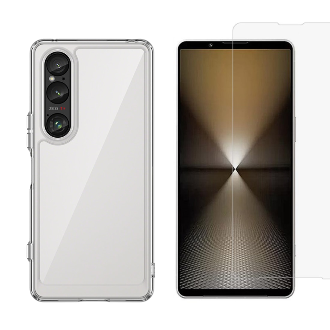 Sony Xperia 1 VI Setti Kuori ja Näytönsuoja