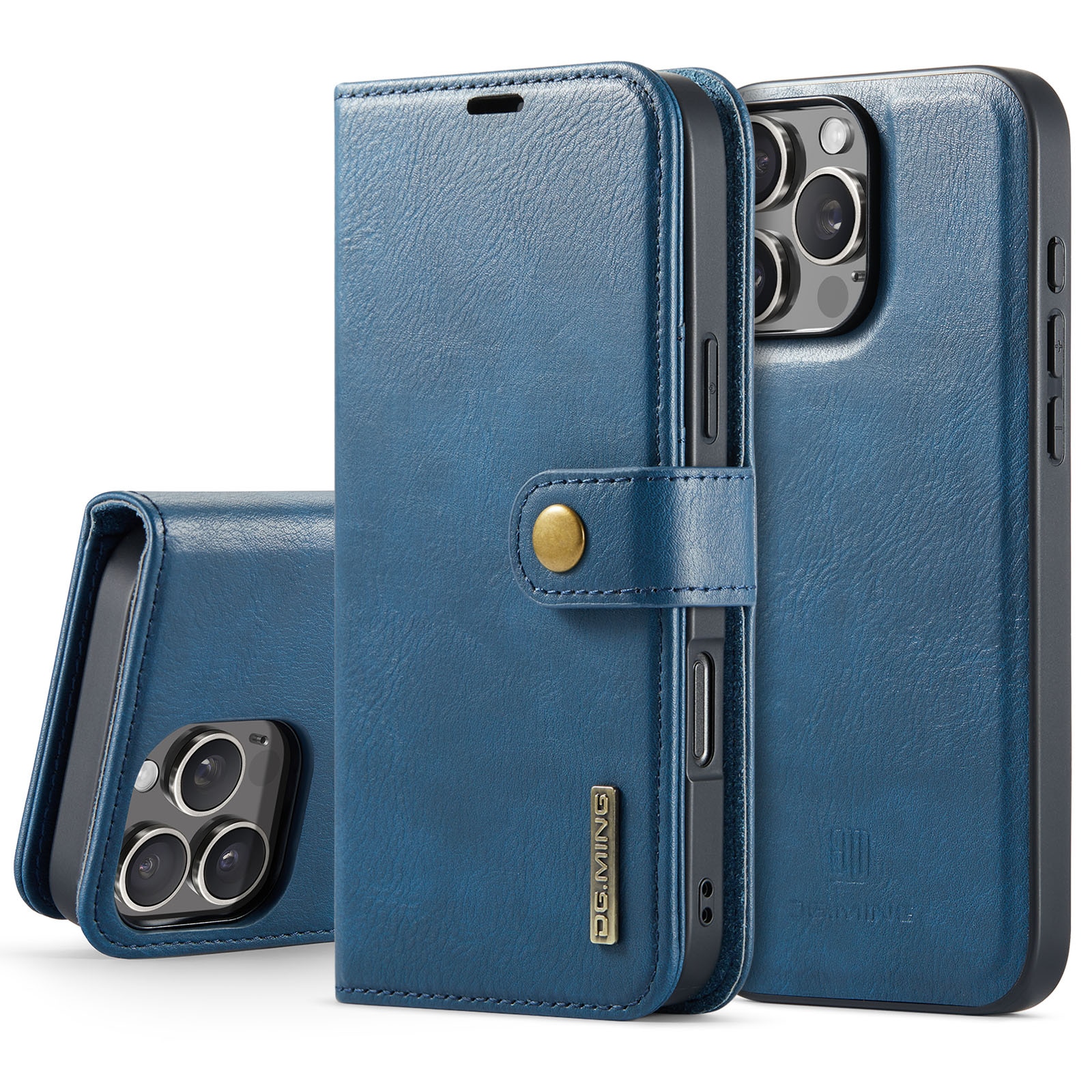 Magnet Wallet iPhone 16 Pro Blue