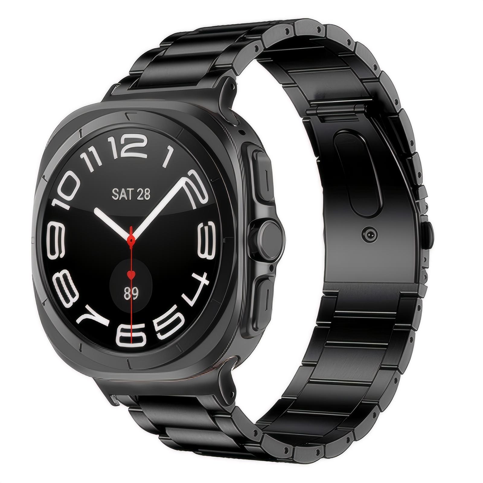 Titaaninen rannekoru Samsung Galaxy Watch Ultra 47mm musta