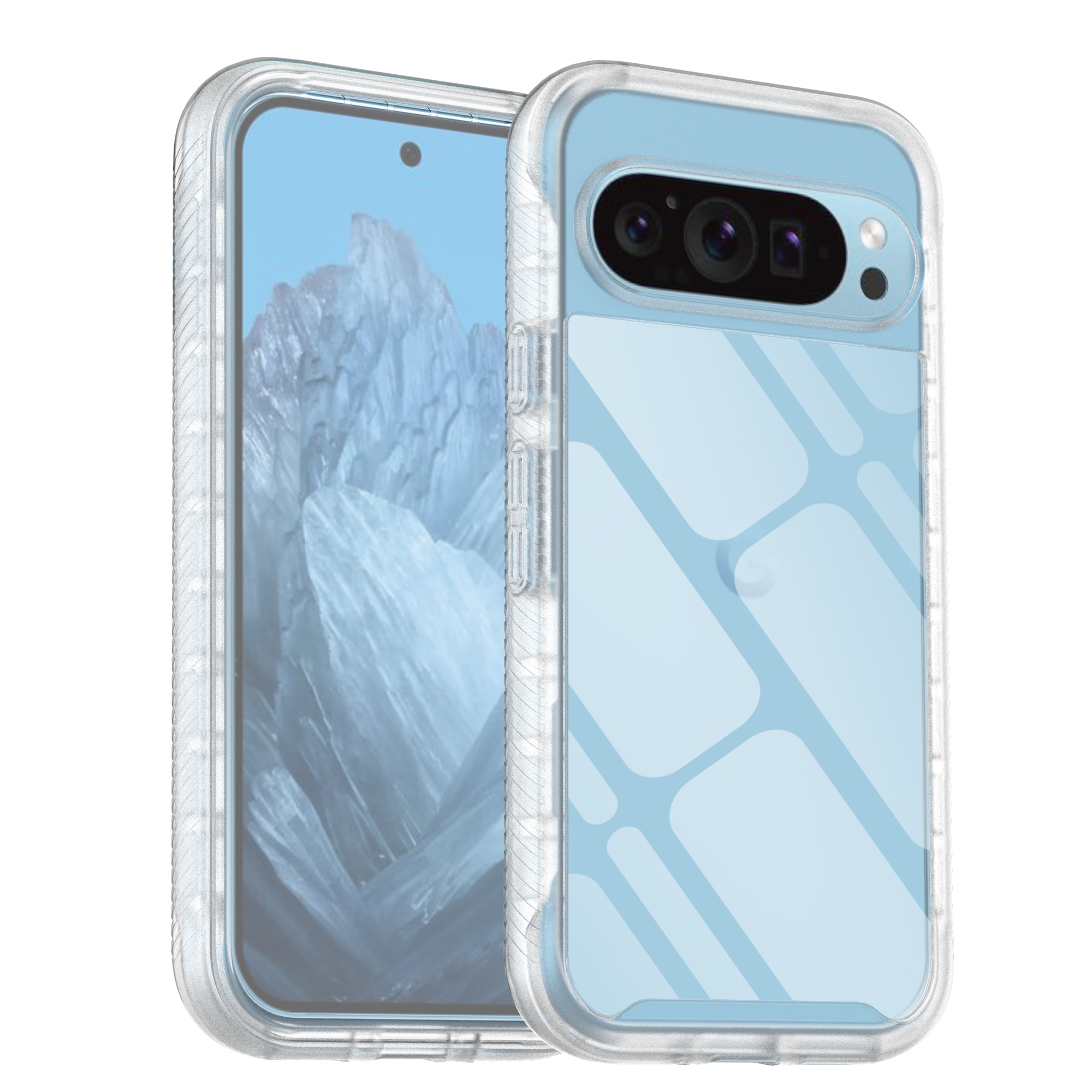 Full Protection Case Google Pixel 9 kirkas