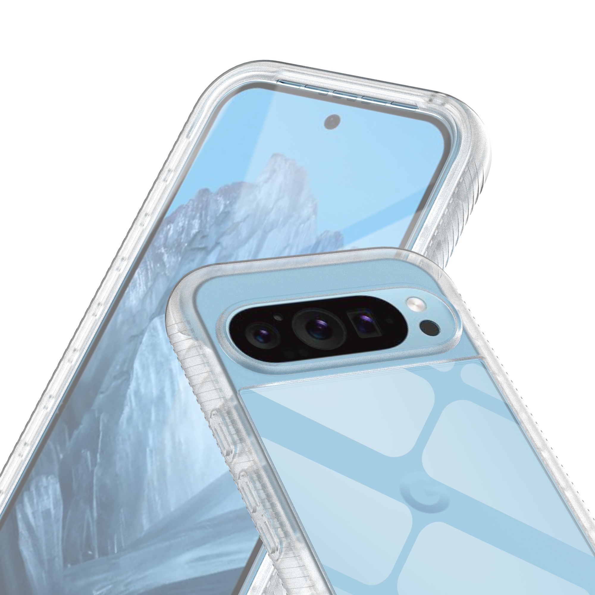 Full Protection Case Google Pixel 9 Pro kirkas