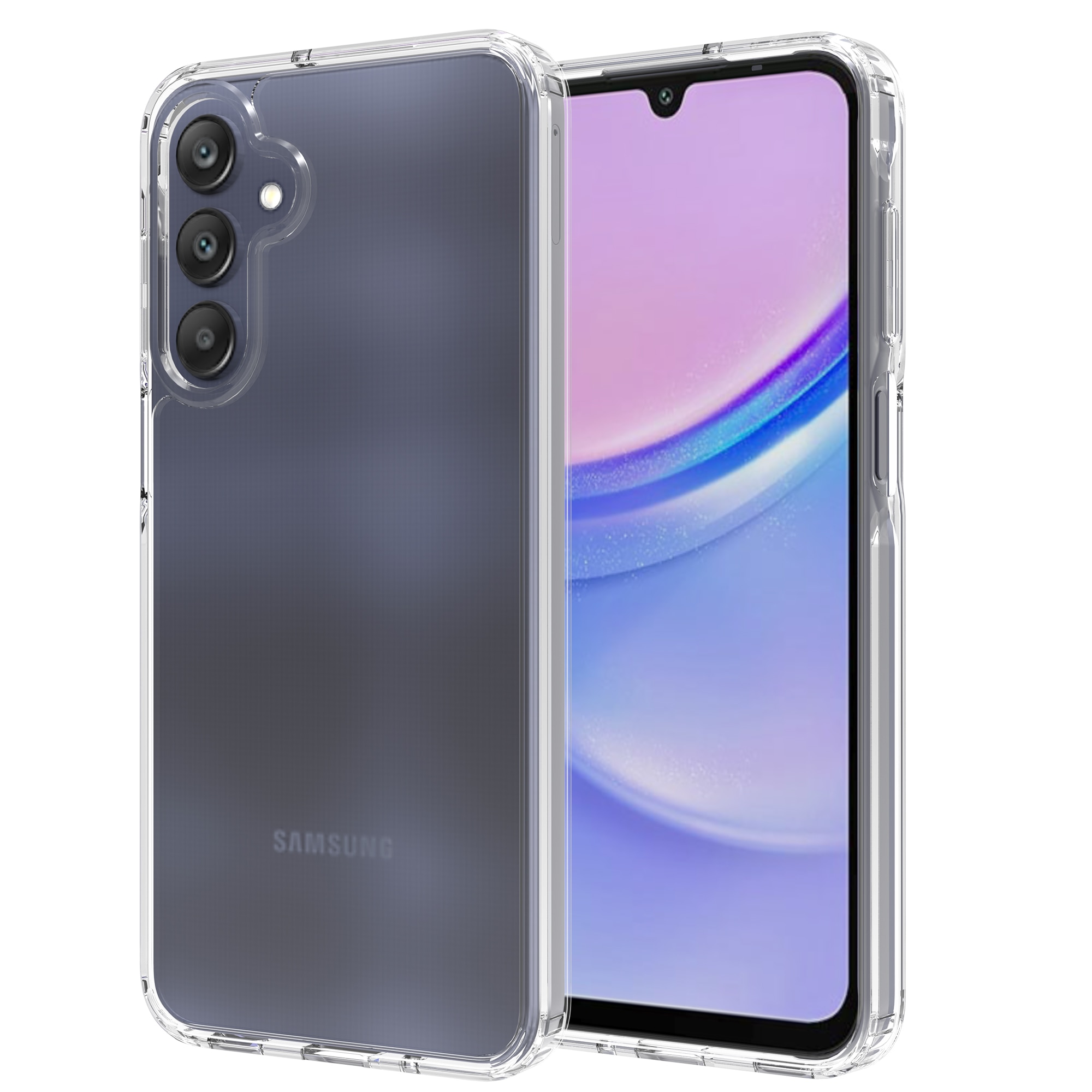 Hybridikuori Samsung Galaxy A16 läpinäkyvä