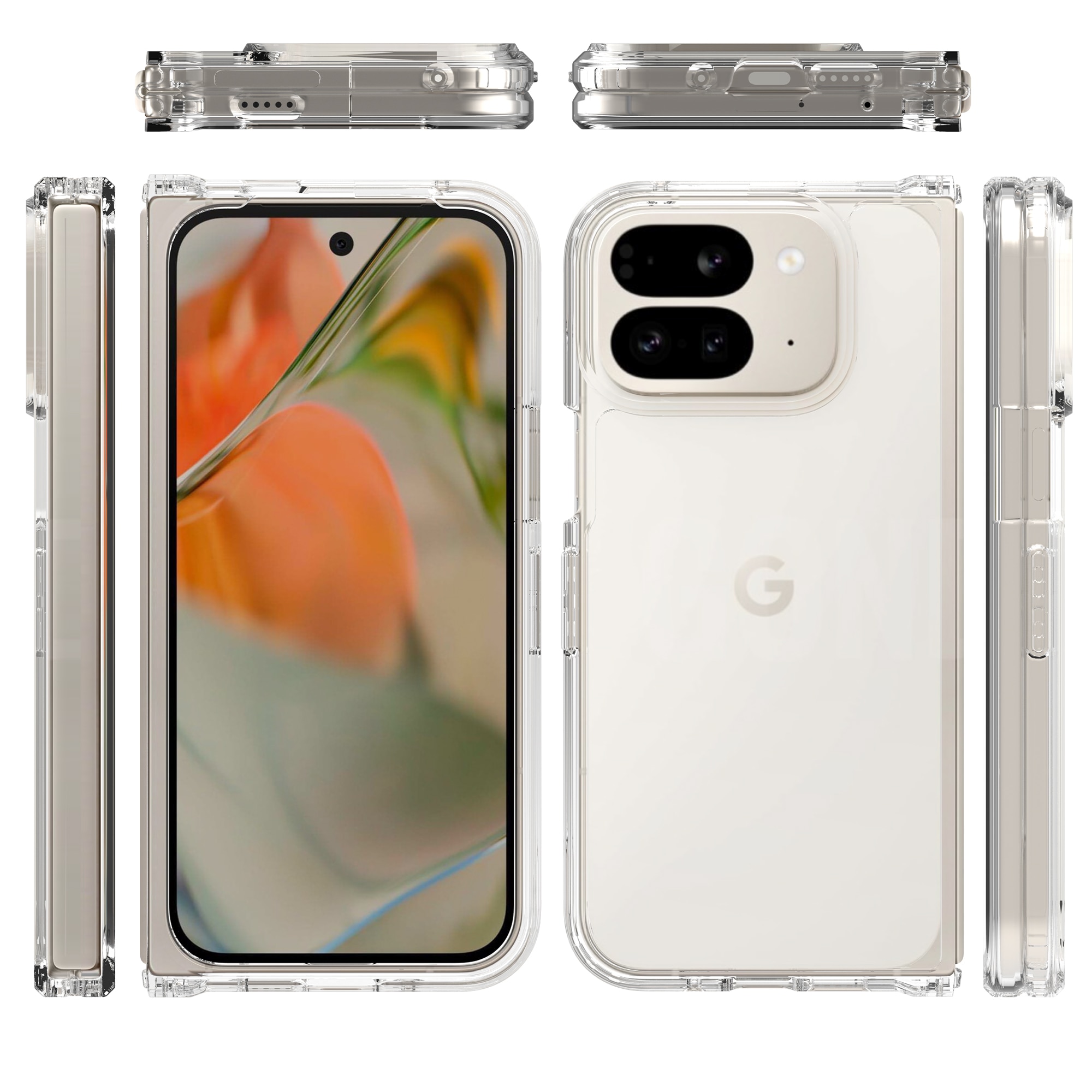 Hybridikuori Google Pixel 9 Pro Fold kirkas