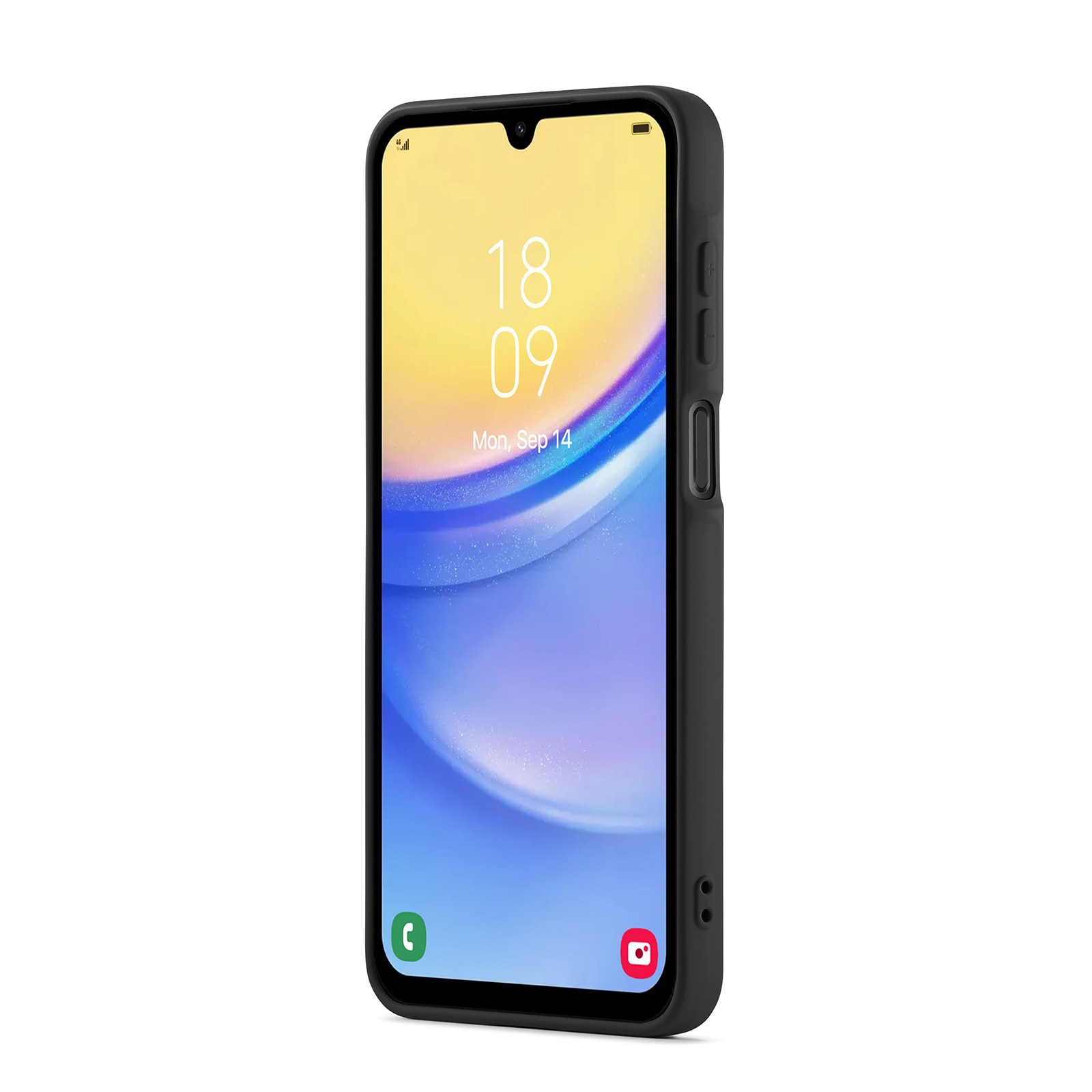 Iskunkestävä Kuori TPU Samsung Galaxy A16 Musta