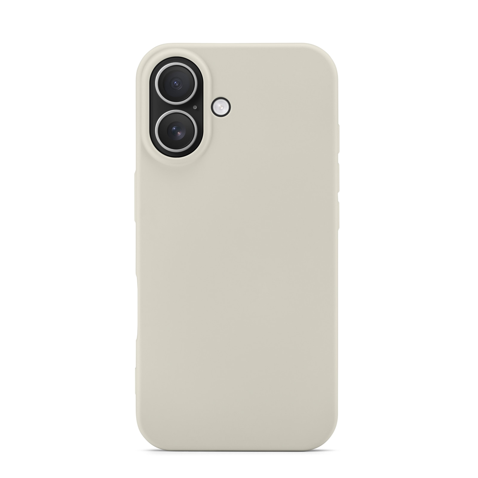 Iskunkestävä Kuori TPU iPhone 16 Beige