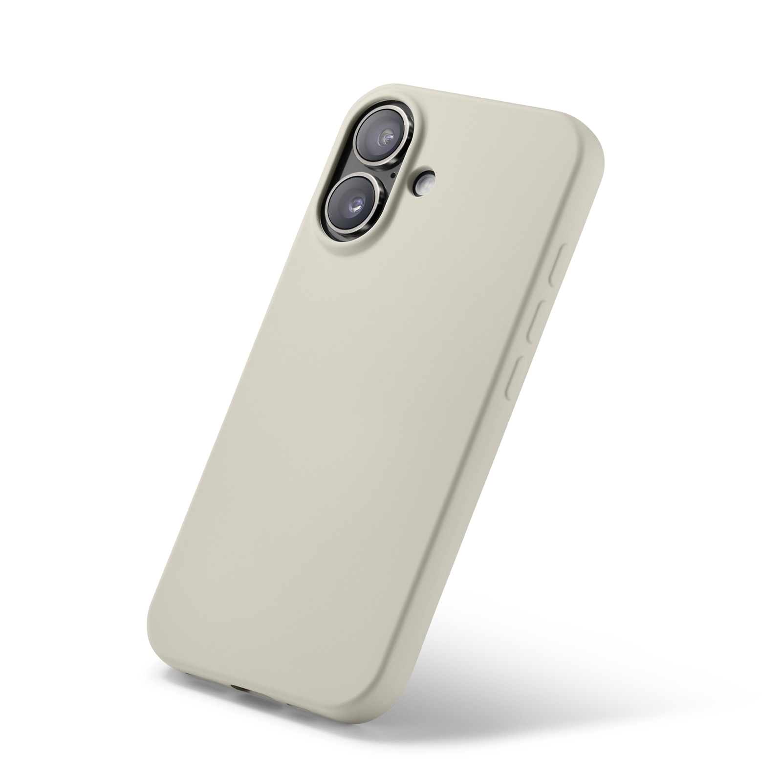 Iskunkestävä Kuori TPU iPhone 16 Beige