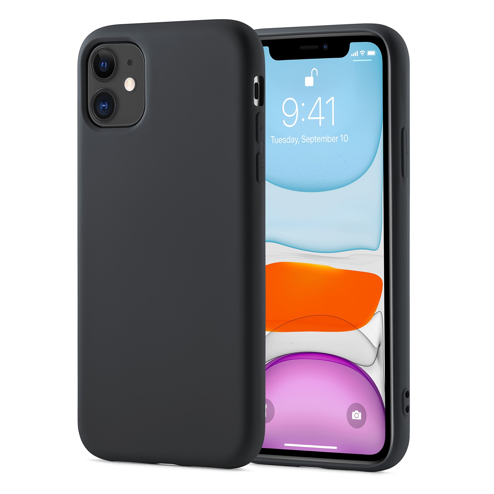 TPU suojakuori iPhone 11 harmaa