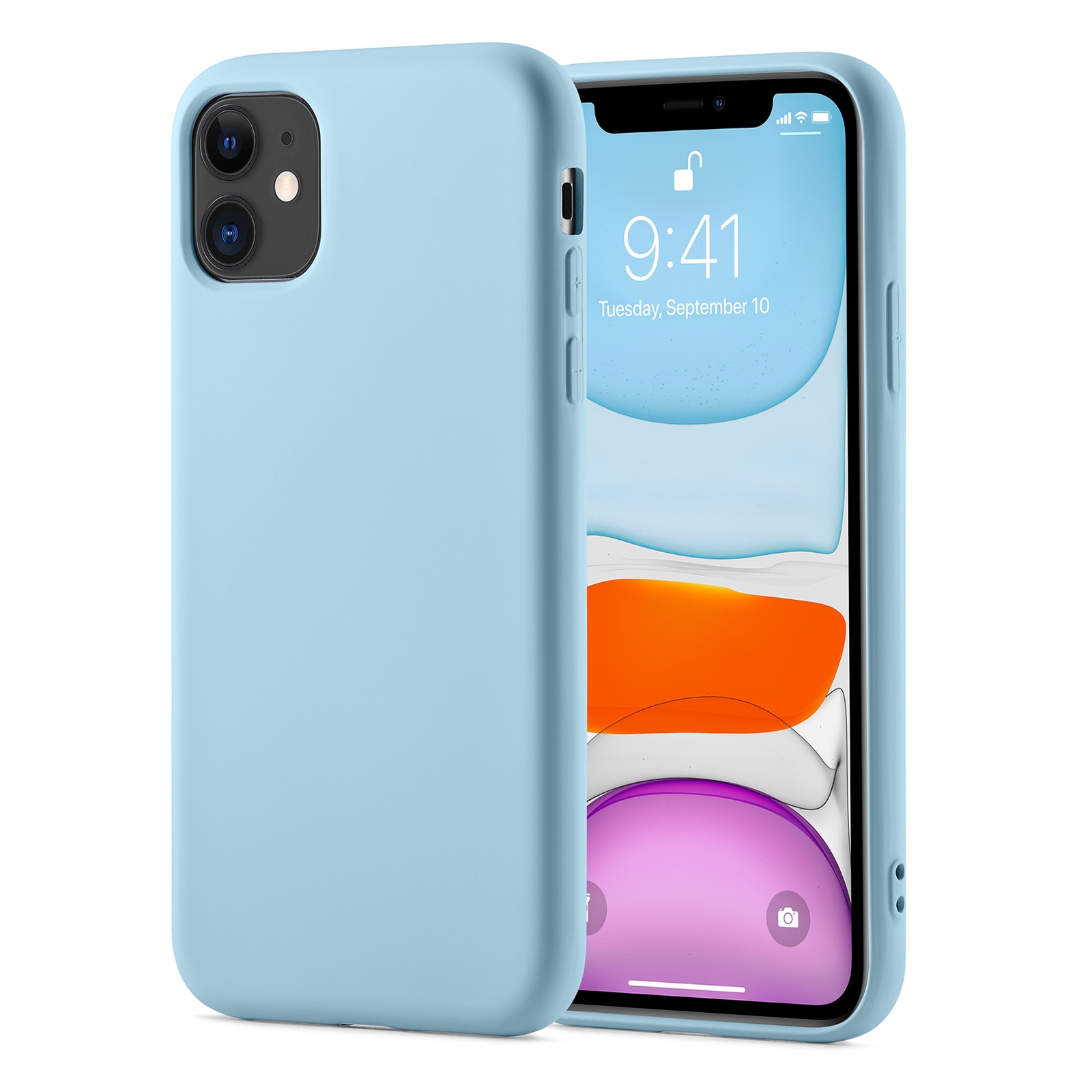 TPU suojakuori iPhone 11 Sininen