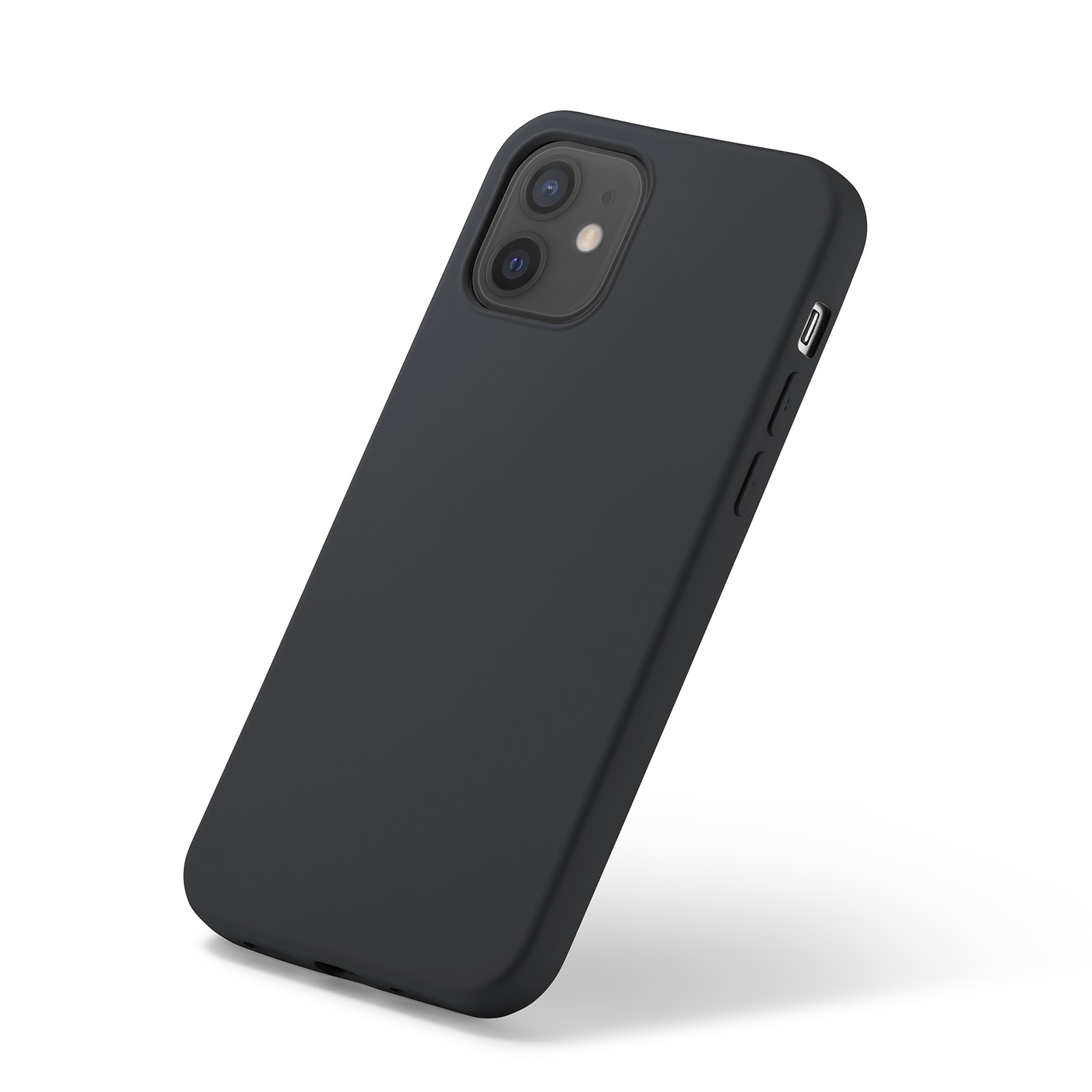 TPU suojakuori iPhone 12/iPhone 12 Pro Harmaa