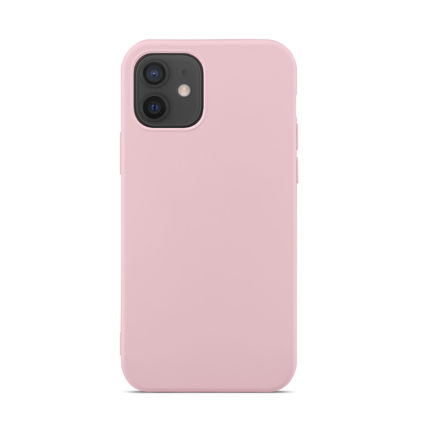 TPU suojakuori iPhone 12/iPhone 12 Pro vaaleanpunainen