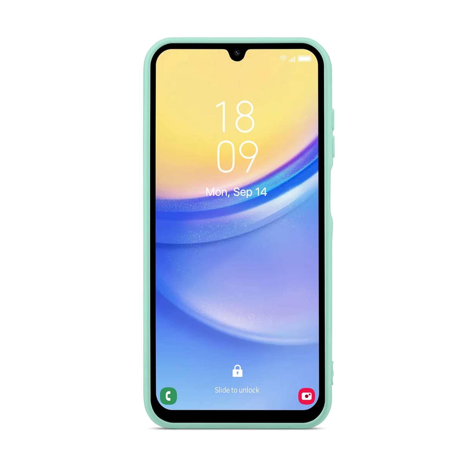 TPU suojakuori Samsung Galaxy A15 Vihreä