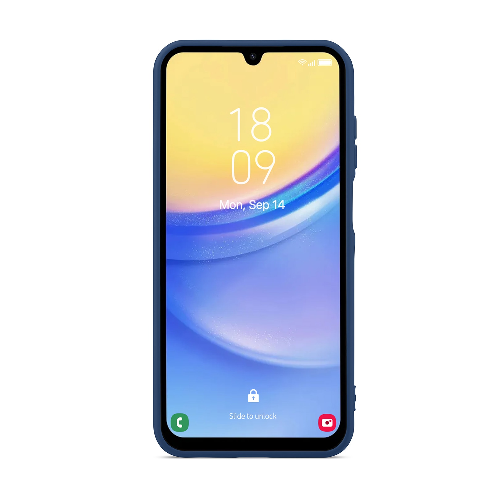 TPU suojakuori Samsung Galaxy A15 vaaleansininen