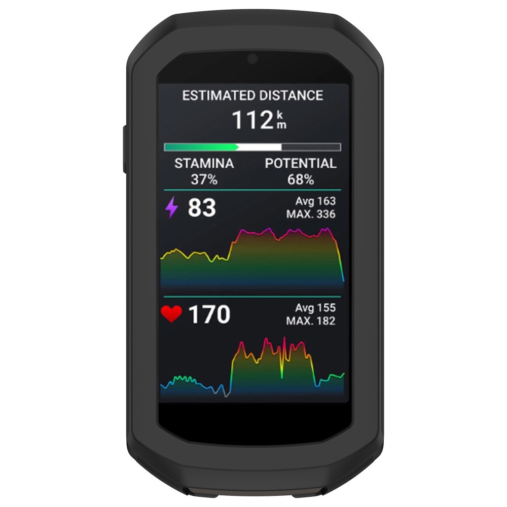 Silikonikuori Garmin Edge 1050 musta