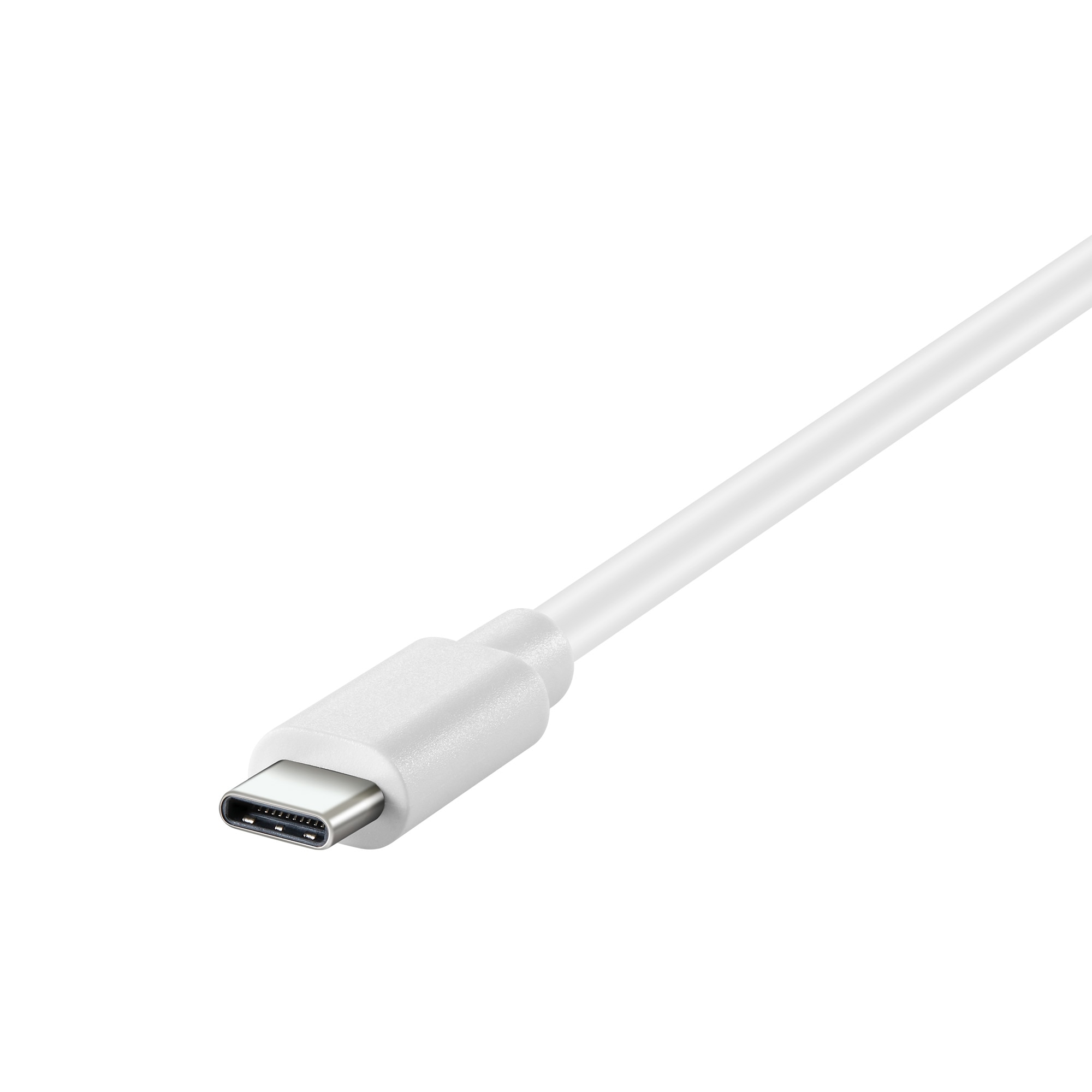 USB-C - USB-C latauskaapeli 2m valkoinen