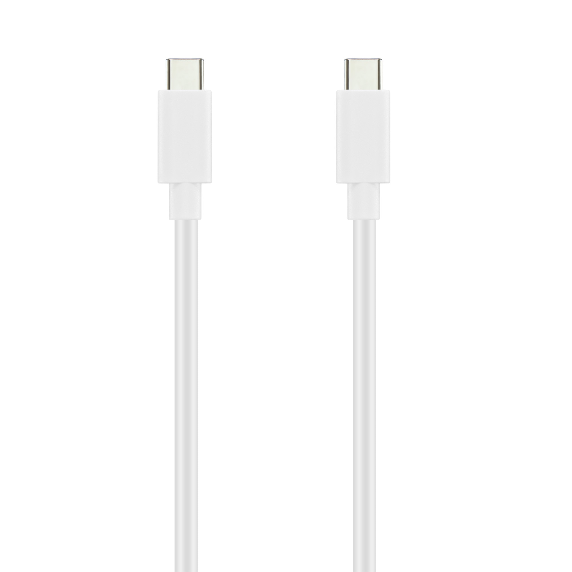 USB-C - USB-C latauskaapeli 2m valkoinen