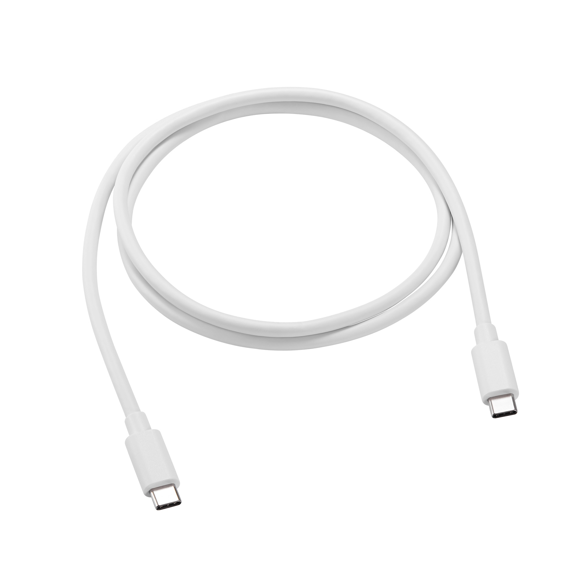 USB-C - USB-C latauskaapeli 1m valkoinen